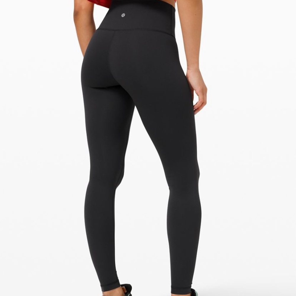 LULULEMON🤍Worn once black wunder train high rise pant.